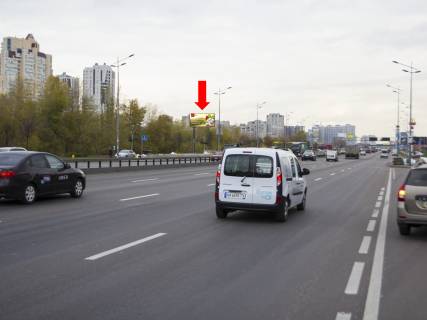 Билборд  в Киеве, 3x6  Бажана пр., 1-Л, 700 м. від ст.м. "Осокорки", в сторону ст.м. "Позняки", Харківської пл. фото 1