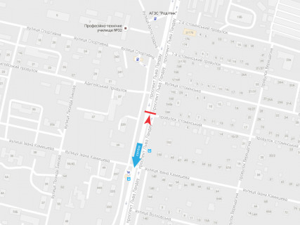 Призма A в Харькове, 3x6  просп. Льва Ландау (50-річчя СРСР)., 158/1, в центр - 666220 схема