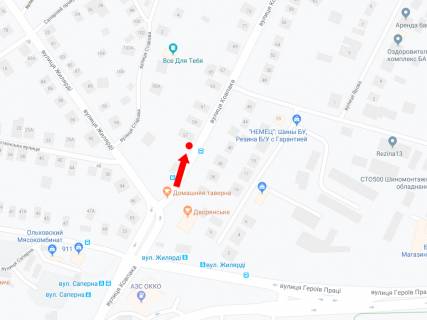 Билборд  в Харькове, 3x6  Максима Рильського (Сидора Ковпака) ., 57 - Архітектора Гінзбурга вул. (Жилярді) , на світлофорі, з центру схема