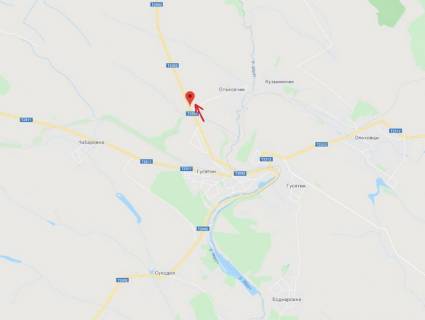 Білборд, Бігборд (Борд)  A у Гусятині, 3x6  смт Гусятин, на Личківці схема