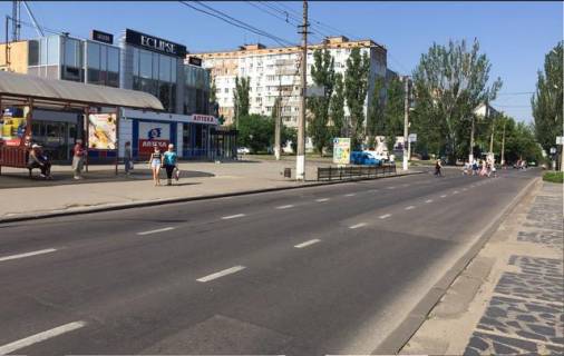 Ситилайт B в Николаеве Центральний просп. (Леніна просп.)., 212 - 6-та Слобідська вул (Комсомольська)., зупинка "вул. 6-а Слобідська" фото 1