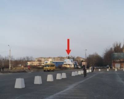 Билборд B в Выпханке, 3x6  Неделина ул. - пр-т Победы, 34, мкр. Ингулец фото 1