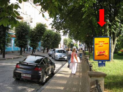 Ситилайт A в Тернополе, 1.8x1.2  Шевченка бул., біля магазину "Золото" фото 1