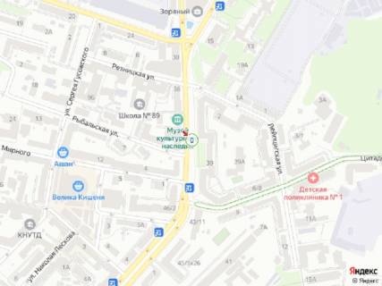 Ситилайт B в Киеве Князів Острозьких вул. (Московська)., 37 схема