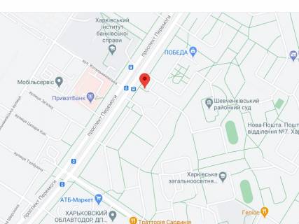 Видеоборд A в Харькове Победы пр., 50е, аптека "Мед Сервис", №Х004, прайс за ролик 10 сек 1 виход/5 минут, с 8:00-22:00. Расчет для других параметров трансляции уточняйте у менеджера. - 301572 схема