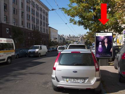 Сiтiлайт A у Києві, 1.8x1.2  Петлюри вул., 18 / вул. Саксаганського, в бік центрального залізничного вокзалу Фото 1