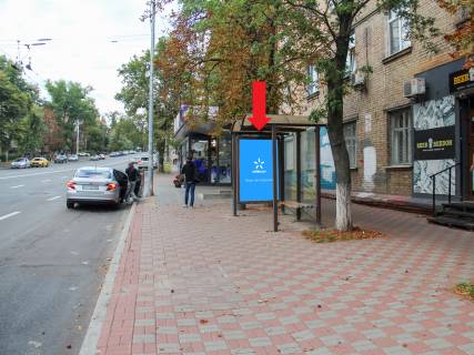 Ситилайт A в Киеве, 1.8x1.2  Бойчука (кол. Кіквідзе) вул., 17/10, зупинка "АТП-4" фото 1