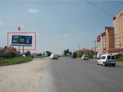 Білборд, Бігборд (Борд)  B у Тернополі, 3x6  Будного вул., магазин "Білий Лебідь", ринок Західний Фото 1