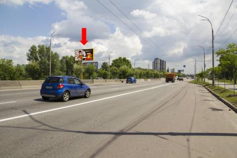 Бэклайт  в Киеве, 4x8  Шухевича пр. (колиш. Ватутіна пр.), навпроти ТРЦ "Sky Mall", в сторону Троєщини фото 1