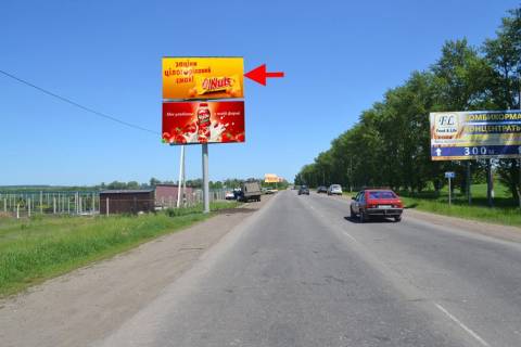 Билборд B в Циркунах, 3x6  Сердюка вул. - кільцева дорога, (1), виїзд з міста, у бік с. Циркуни, верхня фото 1