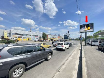Скроллер  в Киеве, 2.3x3.14  Дніпровська набережна, 8а, біля АЗС "Окко", в сторону ТРЦ "River Mall", пр. Бажана - 446083 фото 1