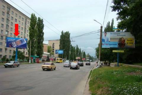 Билборд B в Кропивницкий (Кировоград), 3x6  Полтавська вул., 73, біля супермаркету "АТБ" фото 1