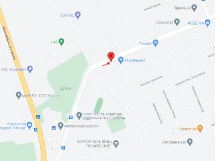 Призма A в Херсоне 200-річчя Херсона пр. - Полковника Кедровського (Будьонного) вул. - 395004 схема