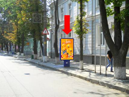 Ситилайт A в Сумах, 1.8x1.2  Петропавлівська вул., 62, в бік Перекопської вул. фото 1