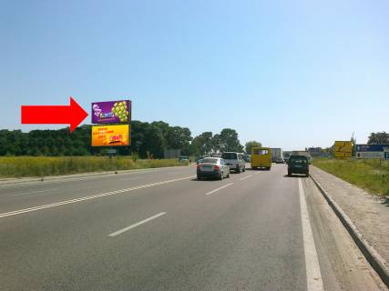 Билборд B на трассах Львовской области, 3x6  Кільцева дорога, с. Зимна Вода, біля супермаркетів "Епіцентр", "METRO", верхня фото 2