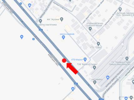 Билборд A в Киеве, 3x6  Кільцева дорога, від вул. Дмитра Луценка в сторону Жулянського мосту схема