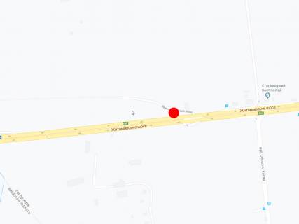 Билборд B в Киеве просп. Берестейський (Перемоги). - Житомирське шосе - Брест-Литовське шосе, 300 м. до КП, в м. Киев схема