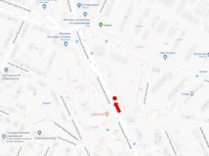 Видеоборд A в Киеве, 2.3x3.14  Чоколівський бул., 18, в сторону ст. м. "Шулявська" - 474658 схема