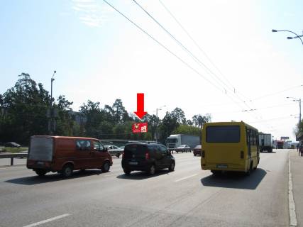 Билборд B в Киеве Кільцева дорога - вул. Верховинна, в бік просп. Леся Курбаса (50-річчя Жовтня) фото 1