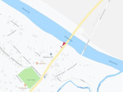 Билборд  в Ладыжине, 3x6  в'їзд у місто схема