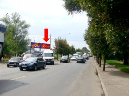 Билборд  в Черновцах, 3x6  Калинівська вул. / Хотинська вул., транспортна розв''язка, права, в центр фото 1
