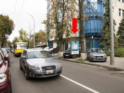 Сiтiлайт  у Києві, 1.8x1.2  Князів Острозьких вул. (Московська)., 23, в сторону ст. м. «Арсенальна» Фото 1
