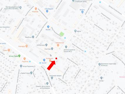 Скроллер A в Киеве Головка вул, 27 - просп. Валерія Лобановського (Червонозоряний), в сторону вул. Солом'янської - 194355 схема