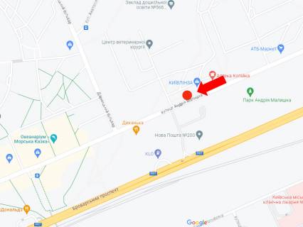 Prismatron, Prism A in Kyiv, 3x6  Maliska st., 15/1, supermarket "Fora", v bik univermagu "Ditacij svit" - 458327 scheme