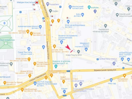 Видеоборд A в Харькове, 10.5x5  просп. Героїв Харкова (Московський) 10-12 - Короленка пров. 1, ТРЦ "Ніколський", з центру - 667845 схема