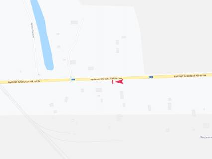 Билборд B в Мені, 3x6  Шевченка вул. схема
