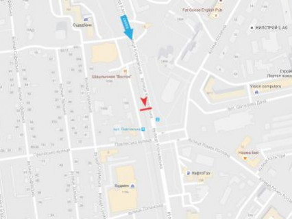 Призма A в Харькове, 3x6  Клочківська вул., 163, в центр - 666589 схема