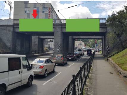 Billboard B in Kyiv Fedorova st., Vid Antonovica st., V storonu Protasov Ar, livij. Vartist' montazu i demontazu NE VHODIT'̱ v vartist' orendi i oplacuet'sa dodatkovo. Podrobici u menedzeriv. Photo 1