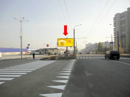 Билборд B в Сумах, 3x6  Героїв Крут вул. (кол. Черепіна вул.) / Лушпи пр., біля АЗС "Marshal" фото 1