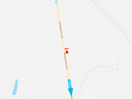 Билборд A в Харькове, 3x6  Харківське (кол. Білгородське) шосе, з центру схема