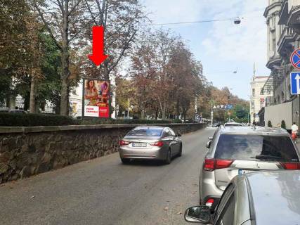 Скроллер A в Киеве, 1.8x1.2  Антоновича вул. (колиш. Горького вул.), 1, в сторону Гетьмана Павла Скоропадського вул. (Льва Толстого), парку Шевченка - 470610 фото 1