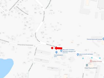Білборд, Бігборд (Борд)  B у Києві, 3x6  Науки пр., 86 в сторону Деміївської пл. схема