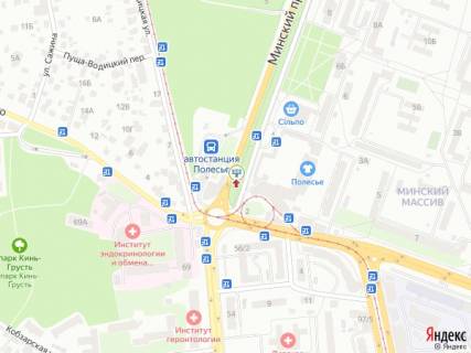 Prismatron, Prism A in Kyiv Mins'kij av., 2, navproti, rinok "Polissa", v storonu Kil'cevoi dorogi, Pusa vodica - 228778 scheme