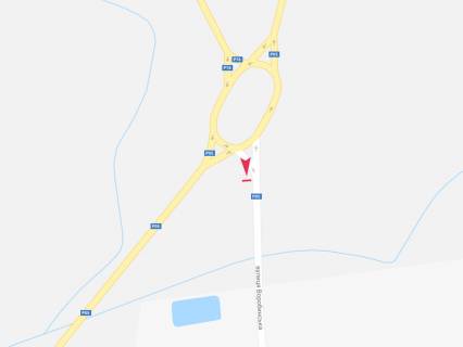 Билборд  в Дубровице, 3x6  в'їзд з боку Ясинець схема