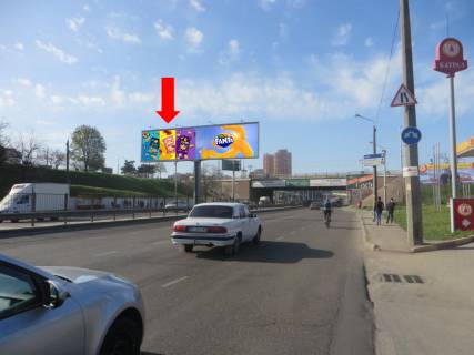 Призма  в Одессе, 3x6  Балківська вул. 54 / Грушевського вул., роздільник, до мосту, АЗС "Катрал", в бік Грушевського вул., ліва - 447665 фото 1