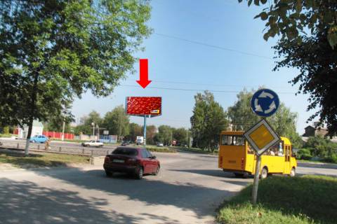 Билборд A в Ромнах, 3x6  Московський бул. / Горького вул. фото 1