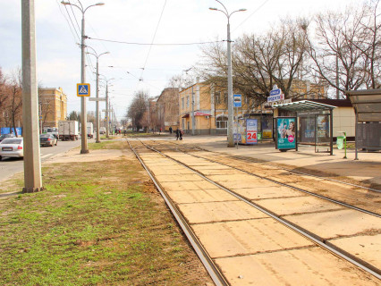 Ситилайт A в Харькове, 1.8x1.2  Тарасенка (кол. Плеханівська) вул., 94, зупинка "Добровольців" (Молодої Гвардії), в центр фото 1