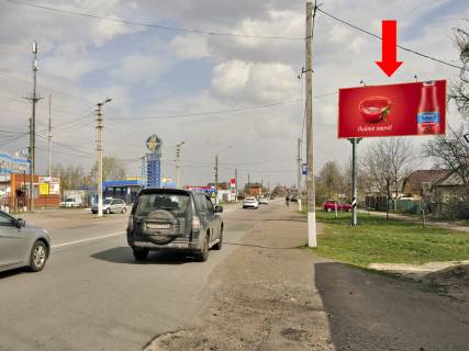 Билборд  в Борисполе, 3x6  Київський Шлях вул., 158, зупинка "Суворова", в бік м. Харків фото 1