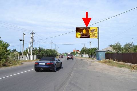 Билборд A в Безлюдовке, 3x6  Аерокосмічний пр., с. Безлюдівка, (12), в'їзд у місто фото 1