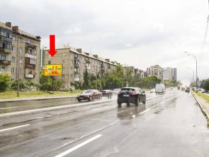 Білборд, Бігборд (Борд)   у Києві, 3x6  Харківське шосе, 3, в сторону Привокзальна вул. Фото 1
