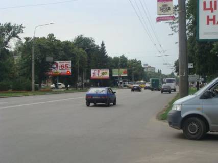Билборд B в Полтаве Європейська вул. (колиш. Фрунзе ул.), 68, навпроти фото 1
