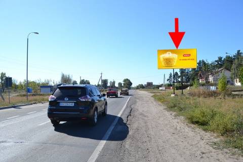 Билборд A в Черкаських Тишках, 3x6  с. Черкаські Тишки, ресторан "Коляда", у бік м. Харків фото 1