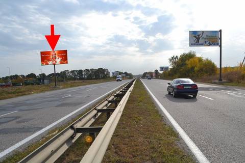 Билборд B в Коротыче, 3x6  Траса Київ - Харків, 466 км - с. Коротич, АЗС "Schell", (3), у бік м. Харків фото 1