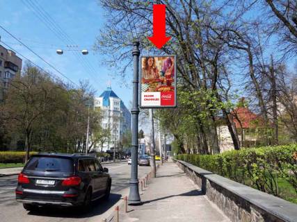 Ситилайт A в Киеве, 1.8x1.2  Іллєнко вул. (колиш. Мельникова вул.), 71 (навпроти) в сторону вул. Деревлянської фото 1