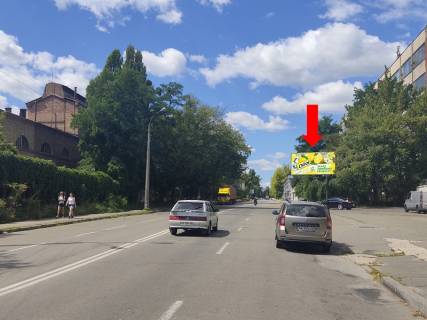 Билборд A в Киеве Цедіка вул. (колиш. вул. Потьє), 8-А - вул. Нестерова, біля заводу "Росинка", в сторону Євгенії Мірошниченко вул. (Софії Перовської) фото 1