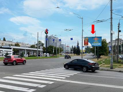 Білборд, Бігборд (Борд)  A у Києві, 3x6  Героїв Космосу вул. / Коласа вул., біля АЗС "Socar", в бік просп. Леся Курбаса (50-річчя Жовтня) Фото 1